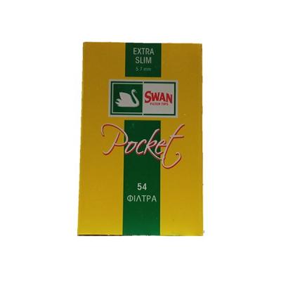 Swan Κίτρινα Extra Slim Pocket 5.7mm 54x 1τμχ